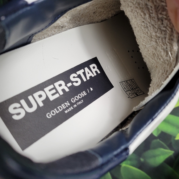 NIB Golden Goose Super-Star White Distressed Leather Low Top Sneakers size 38 - Picture 6 of 16